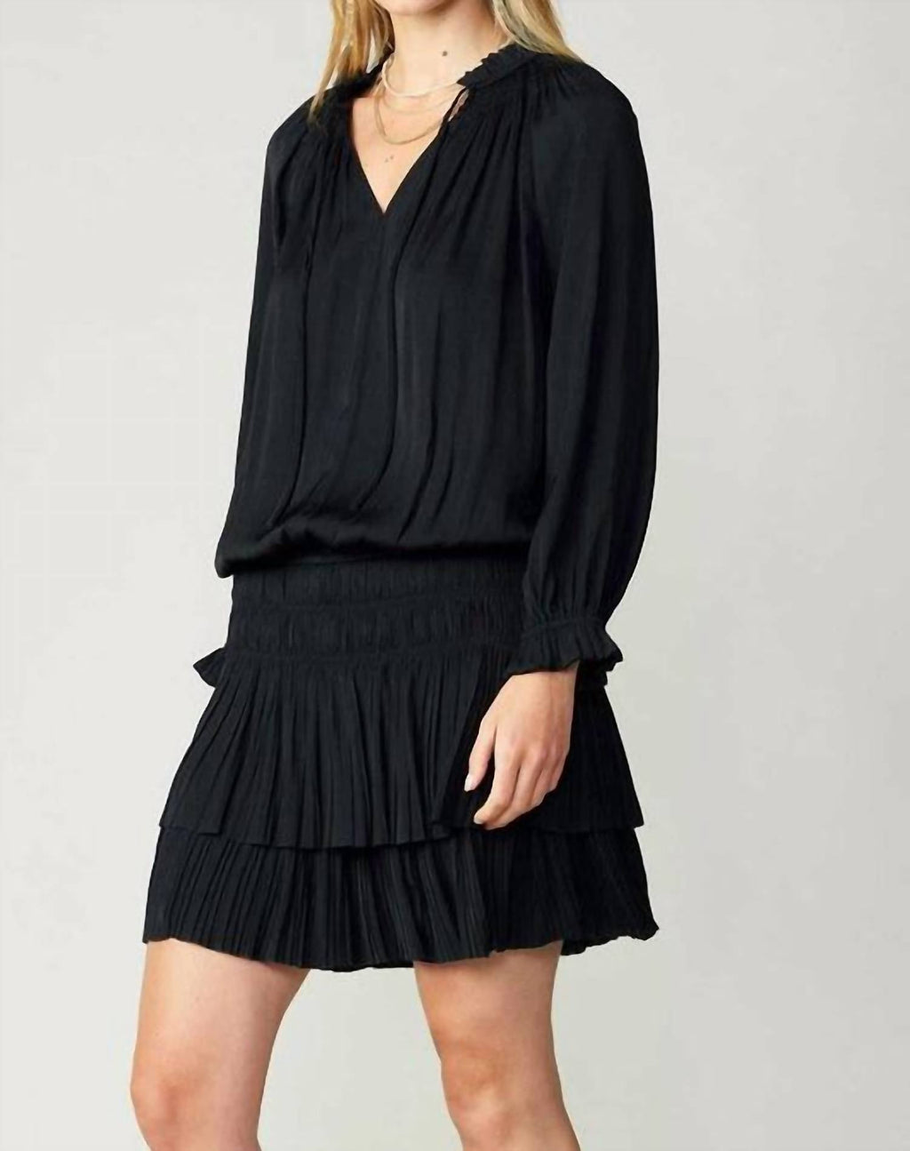 Current Air - Shira Pleated Mini Dress