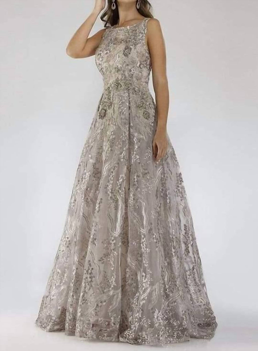 Lara Designs - Sleeveless Long Gown