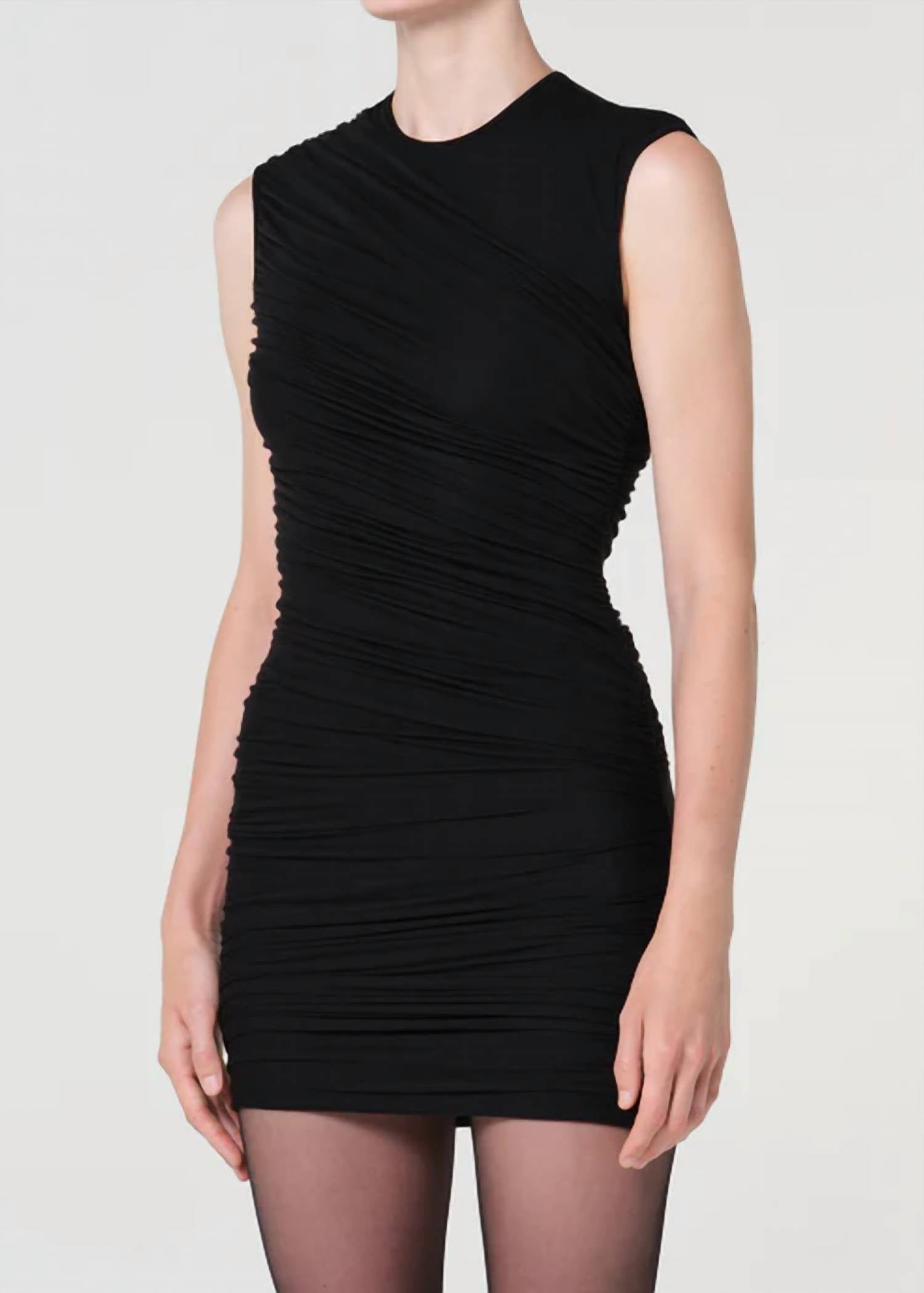 Agolde - Ester Sleeveless Twist Mini Dress