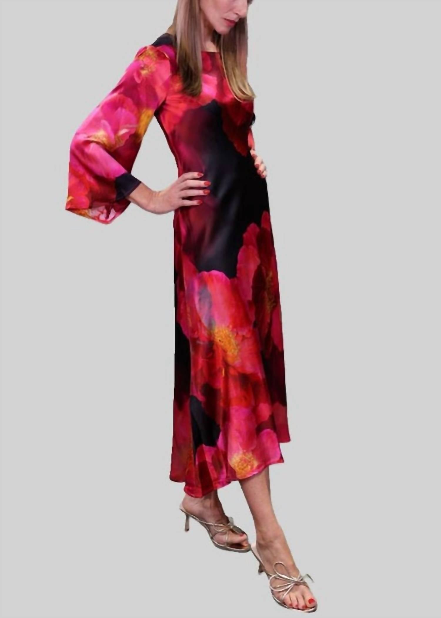 Johnny Was - FLARED SLEEVE DRESS