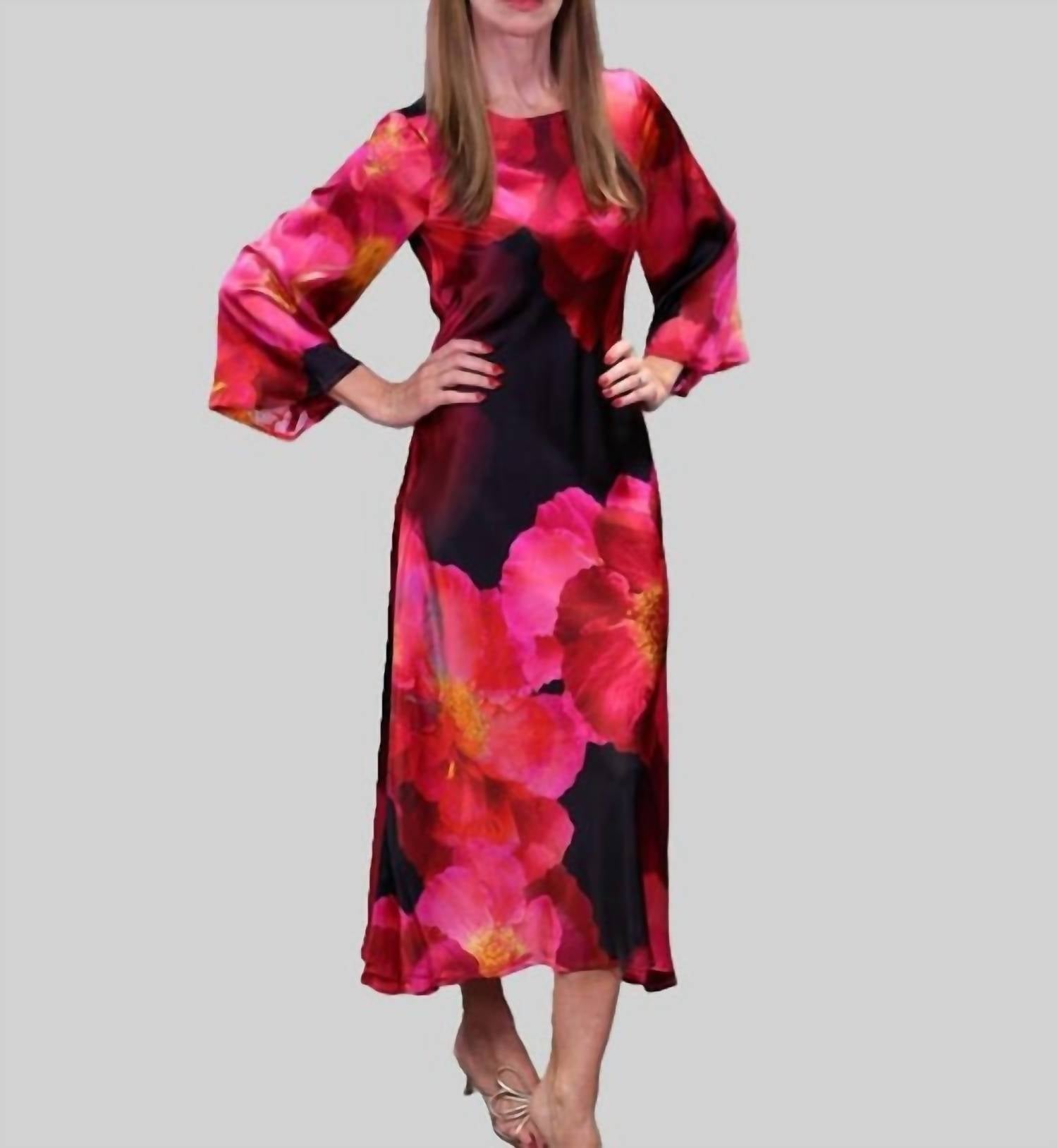 Johnny Was - FLARED SLEEVE DRESS